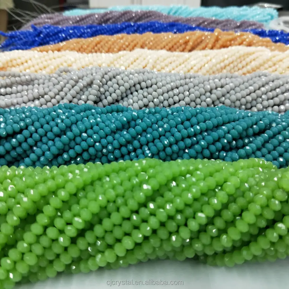 Combinazione di colore Perle di Vetro Accessori di Abbigliamento A Yiwu