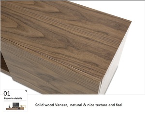 Jinshi — meuble TV Hangzhou Vermont, nouveau modèle en bois massif, placard en contreplaqué avec conception pour vitrine de <span class=keywords><strong>salon</strong></span>, <span class=keywords><strong>2021</strong></span> - Product Image 2