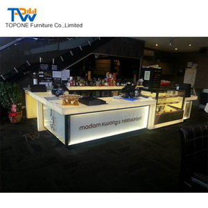 Thiết Kế Hiện Đại Led Thắp Sáng Đá Cẩm Thạch Led Bar Counter Top - Product Image 3