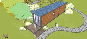 New modern design steel frame mobile home building materials for sale <span class=keywords><strong>in</strong></span> China - Product Image 2