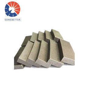 3 segmentos de diamante sintético mejor para hoja de sierra de corte de piedra de basalto de granito 24x12x15mm OEM ISO9001 certificado 3 años - Product Image 6