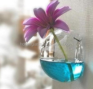 Vaso da <span class=keywords><strong>Parete</strong></span> in Vetro Trasparente Fatto a Mano per Piante Idroponiche con Opzioni di Dimensioni Personalizzate Horaeglass - Product Image 3