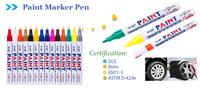Imperméable Permanent stylo marqueur de peinture Voiture Moto Pneu Pneu bande de Roulement Marqueurs Peinture de Marquage Stylo