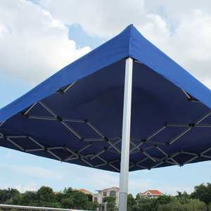 Benutzer definierte Logo Camping Zelte Stahlrahmen Glamping Baldachin Zelt mit automatischen Pop-up feuerfesten Stoff Dach Seitenwände für den Hotel gebrauch - Product Image 5