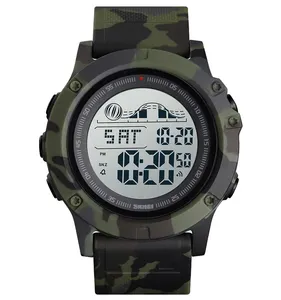 New Arrival Skmei 1476 Custom Logo Watch Men Outdoor Sport Wristwatch Chronograph Alarm Waterproof 5ATM