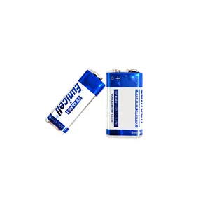 Baterai Alkaline 9V Kualitas Tinggi Pabrikan 6LR61 untuk Interfon dan Multimeter