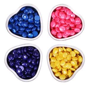 2023 caliente profesional perla luz cera microcristalina 100g depilación cera dura frijoles rosa para mujeres cara, piernas y cuerpo - Product Image 4