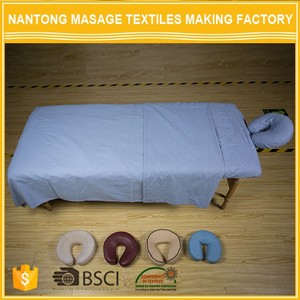 Fábrica de Precio Al Por Mayor Multi-color de Juego de Sábanas de Cama Para <span class=keywords><strong>El</strong></span> Hospital O Centro de Masajes - Product Image 1