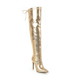 WETKISS Donna Molto Lungo Della Coscia <span class=keywords><strong>Stivali</strong></span> Moda Punta A Punta Stiletto Alti Talloni Delle Signore Scarpe <span class=keywords><strong>Stivali</strong></span> DELL'UNITÀ di elaborazione di Pelle di Alta Della Coscia <span class=keywords><strong>Stivali</strong></span> delle donne - Product Image 4