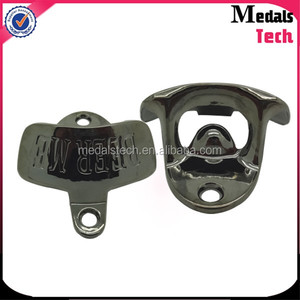 Bán Hot Skull Logo Tùy Chỉnh Kim Loại Made Đen Treo Tường <span class=keywords><strong>Bottle</strong></span> <span class=keywords><strong>Opener</strong></span> Với Cap <span class=keywords><strong>Catcher</strong></span> - Product Image 6