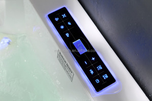 Contemporain 2 <span class=keywords><strong>personne</strong></span> secteur forme coin sir jet spa baignoires pour vente avec verre clair - Product Image 4