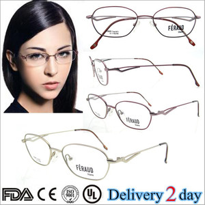 2015 nuevo estilo gafas de lujo de titanio que puro 99.99 silueta sin borde pequeña cantidad disponible venta por mayor - Product Image 1