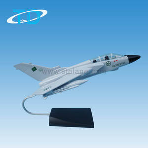 Modèle d'avion militaire de l'armée aérienne saoudienne Tornado à l'<span class=keywords><strong>échelle</strong></span> 1/60 - Product Image 2