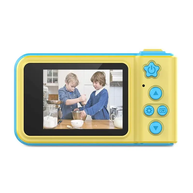 Cartoon Gift 2.0 inch Digital Photo Kids Camera with HD 1080P Video Recorder Mini SLR Cute Lovely Toys Camera