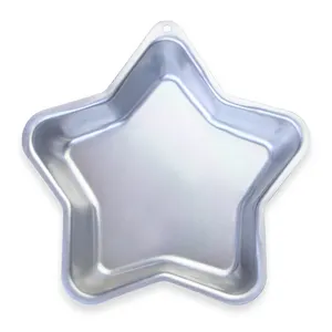 Pentagram forma pastel Tin Pan pastel postre molde de silicona hornear herramientas