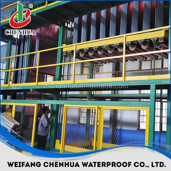 bitumen waterproofing materials machine  SBS membrane plant  building material production line