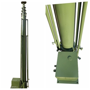 Mástil Telescópico Eléctrico de 6m a 15m con Motor para Cámaras de CCTV, Antenas y Equipos de Comunicación - Product Image 1
