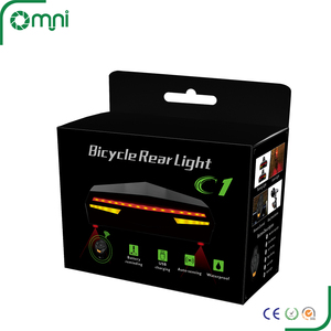 Montaña luces traseras de la bicicleta accesorios para equipos de equitación advertencia de seguridad del láser de luz láser LED - Product Image 6