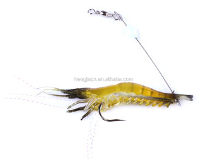 Esche da <span class=keywords><strong>pesca</strong></span> per gamberetti morbidi esche per gamberetti artificiali 7.5CM/6.6G esca morbida luminosa esca bionica <span class=keywords><strong>con</strong></span> gancio di piombo - Product Image 4