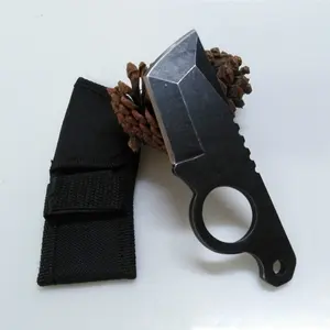 Hot Sale Stone Wash Fix Blade Jacht Survival Mes Voor Kamperen