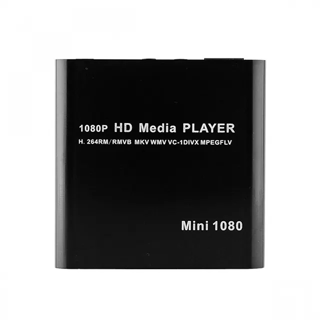 1080P ميني مشغل الوسائط كامل HD مع USB قارئ البطاقات SD