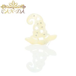 Erucanyuan — épingles à cheveux décoratives en forme de chapeau de sorcière sculptées, accessoires amusants, pinces à cheveux pour filles, pour femmes, nouvelle collection - Product Image 4