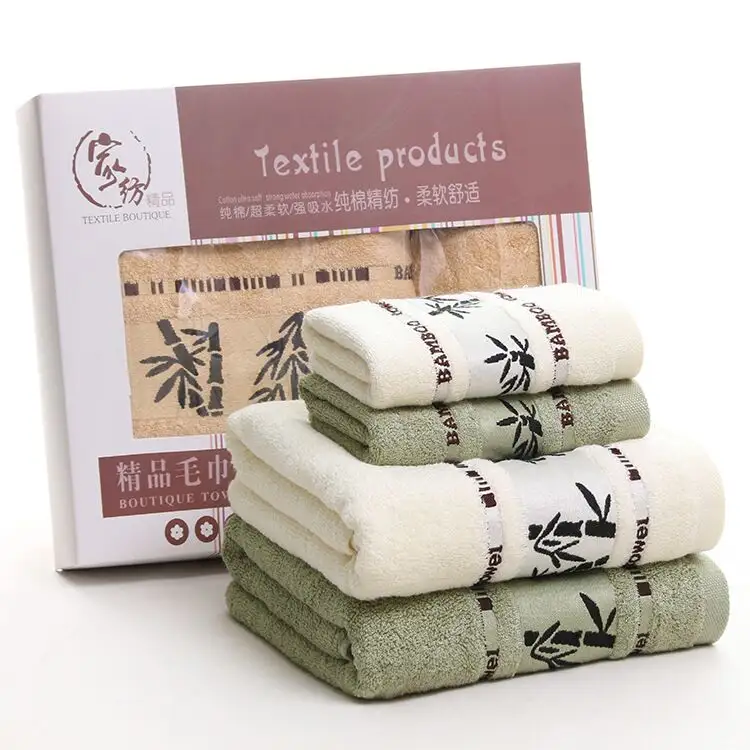 Stocklot Home Textile Customized 100% Bamboo Fiber Solid color Super Market Organic Washcloth Soft touch towel