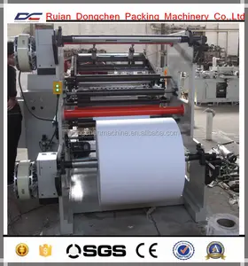 Cash receipt Thermal Paper roll to roll Slitting Machine