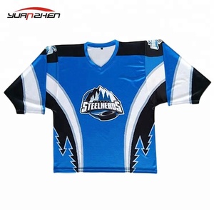 Factory price cheap custom sublimation ice hockey jersey custom printed - Product Image 5