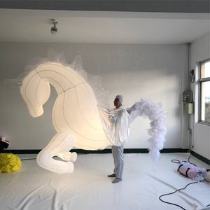 Costume Gonfiabile <span class=keywords><strong>a</strong></span> Forma di <span class=keywords><strong>Cavallo</strong></span> LED Decorativo/Pupazzo Gonfiabile <span class=keywords><strong>a</strong></span> Forma di <span class=keywords><strong>Cavallo</strong></span> per Parate/Cavalli Gonfiabili Illuminati - Product Image 5