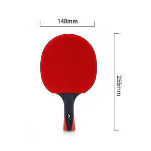 Set di Ping Pong professionale personalizzato racchetta da Ping Pong da allenamento 2 pezzi con custodia - Product Image 3