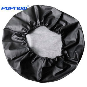 POPNOW OEM 맞춤형 디자인 맞춤형 로고 14 15 16 17 인치 스페어 타이어 휠 커버 쓰레기 봉투 테일러 RV VANS SUV 트럭