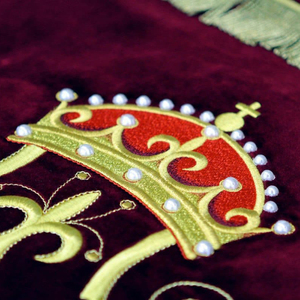 Câu Lạc Bộ Bóng Đá tắm bãi biển khăn khăn Velour vải vương miện thêu cờ cờ thể thao bông mềm - Product Image 4