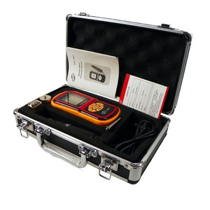 Vibrómetro Digital portátil GM63B, medidor de vibración y medidor de temperatura con retroiluminación LCD
