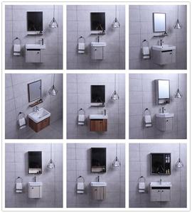 China Manufacture Promotion PVC Classic Bathroom Vanity Unit Bathroom Furniture <strong>Small</strong> <strong>Under</strong> <strong>Sink</strong> <strong>Cabinet</strong> for Washrooms - Product Image 6