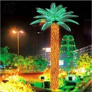 24 v make artificiale illuminato albero di palma lowes per albero parco decorazione