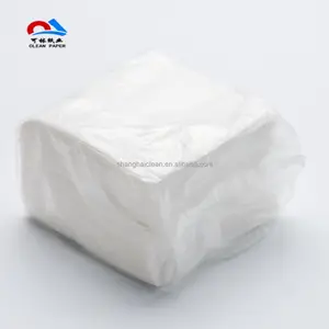 Pure Wood Pulp Custom Package Napkins Paper Disposable Cocktail Napkins Soft White Tissue Napkin For Restaurant