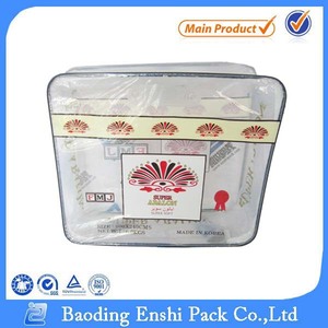 <span class=keywords><strong>Jordan</strong></span> cremallera del pvc <span class=keywords><strong>vinilo</strong></span> transparente bolsas de manta - Product Image 4