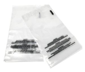 Electric Pack bag Suffocation Warning Clear Plastic Self Seal Poly Bags (100 Pack)