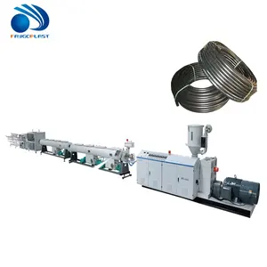PP PE PVC pipe making machine price/Plastic flexible pipe extruder production line