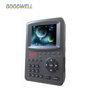 Best Quality Low Price 3.5 Inch Handheld Satellite Meter mit Rechargeable Battery ,DC12V Output für CCTV Camera Using