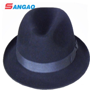 Venta al por mayor de sombreros de moda para hombre <span class=keywords><strong>Homburg</strong></span> <span class=keywords><strong>sombrero</strong></span> de fieltro de lana Fedora para hombre 100 lana podría hacer como rojo y todos los colores - Product Image 3