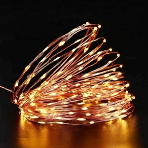 10M 100 <strong>LED</strong> Solar Power Fairy Lamp Copper <strong>Wire</strong> String <strong>Light</strong> Outdoor Garden Christmas Lighting for Party Decor - Product Image 4