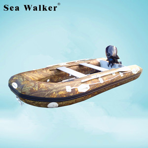 Offre Spéciale 3.8 m Bateau <span class=keywords><strong>de</strong></span> pêche gonflable Nouveau Camo PVC Plancher en aluminium Pêche Bateau <span class=keywords><strong>de</strong></span> sport Offre Spéciale - Product Image 3