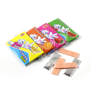 Halal 11g Fruity Flavored Chewing Bubble <strong>Gum</strong> with Watermark Tattoo Design Bulk Box Packaging Manufacturer - Product Image 3
