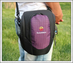 2014 a prueba de agua colombófilo triángulo único barato bolso de la cámara - Product Image 3
