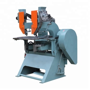Machine à riveter électrique automatique à double tête JZ-936SH Jiuzhou, moteur, classeur mécanique, porte-documents pour rivets creux en métal - Product Image 1