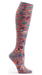 À la mode Personnalisé Conception de Couleur Vive Sur Genou Chaussettes Adolescent Filles Nylon Coton <span class=keywords><strong>Sexy</strong></span> Bas - Product Image 5