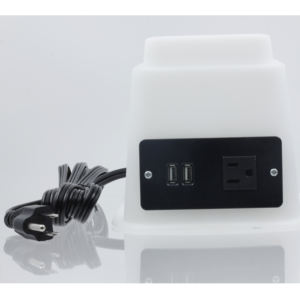 Elevadores de Cama de 3+5 Pulgadas con Puertos USB y Tomas de Corriente, Elevadores de Sofá Ajustables para Muebles - Product Image 3