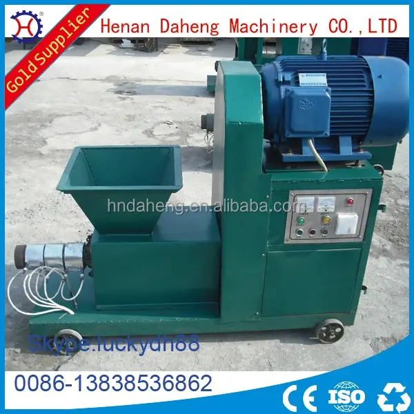 non pollution With ISO sawdust biomass briquetting equipments